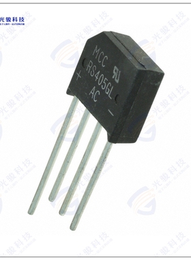 RS405GL-BP晶体管BRIDGE RECT 1PHASE 600V 4A RS-4L