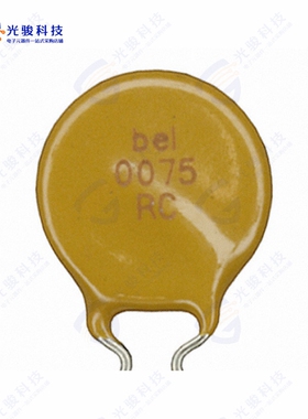 0ZRC0075FF1E《PTC RESET FUSE 90V 750MA RADIAL》