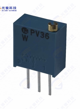 PV36W105C01B00《TRIMMER 1M OHM 0.5W PC PIN TOP》