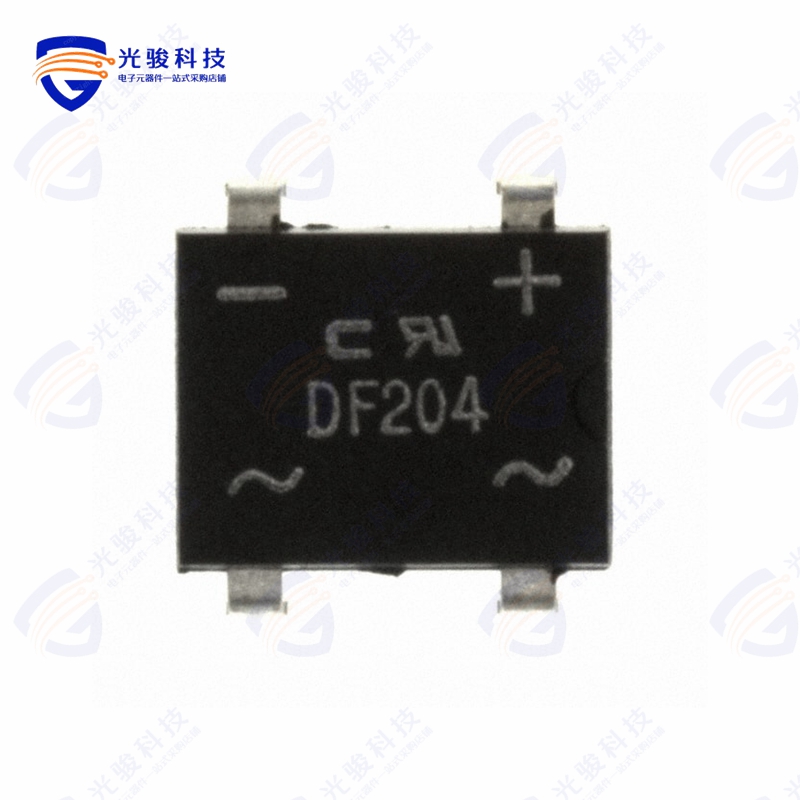 DF204-G《BRIDGE RECT 1PHASE 400V 2A 4-DF》