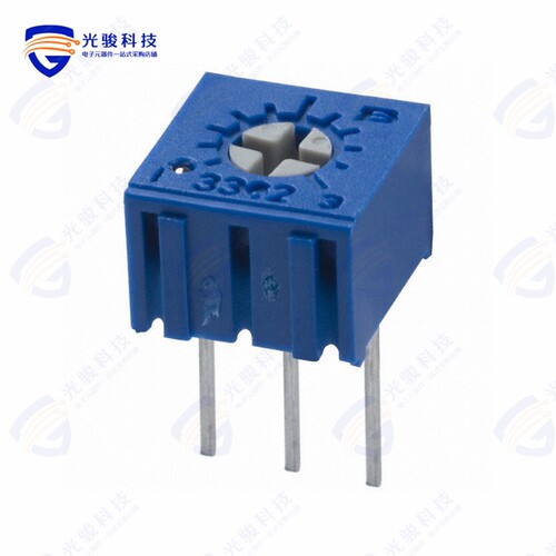 3362U-1-203LF《TRIMMER 20K OHM 0.5W PC PIN TOP》