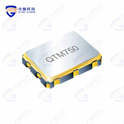 QTM750-75.000MBE-T《XTAL OSC XO 75.0000MHZ CMOS SMD》