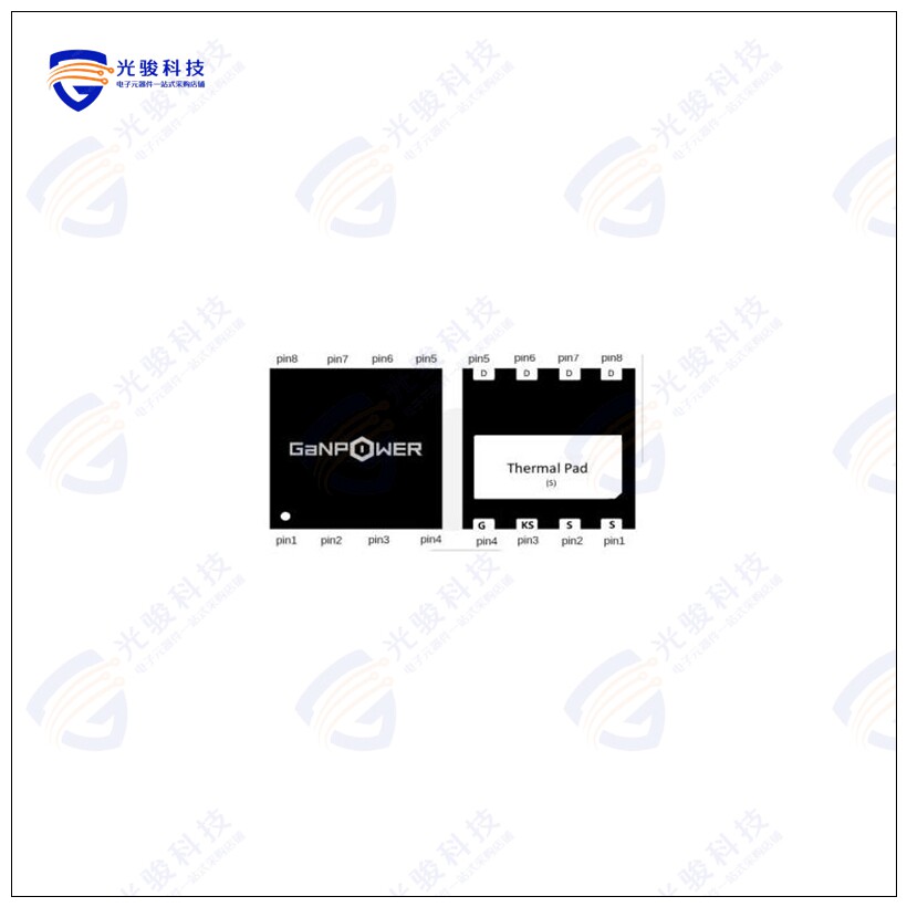 GPI90010DF88晶体管GaNFET  N-CH  900V 10A DFN8x8