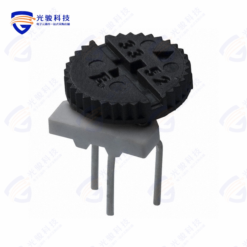 3352P-1-100LF《THUMBWHEEL POT 10 OHM 0.5W TOP》