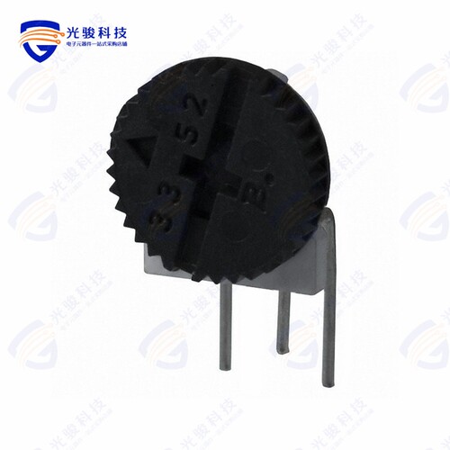 3352K-1-501LF《THUMBWHEEL POT 500 OHM 0.5W SIDE》