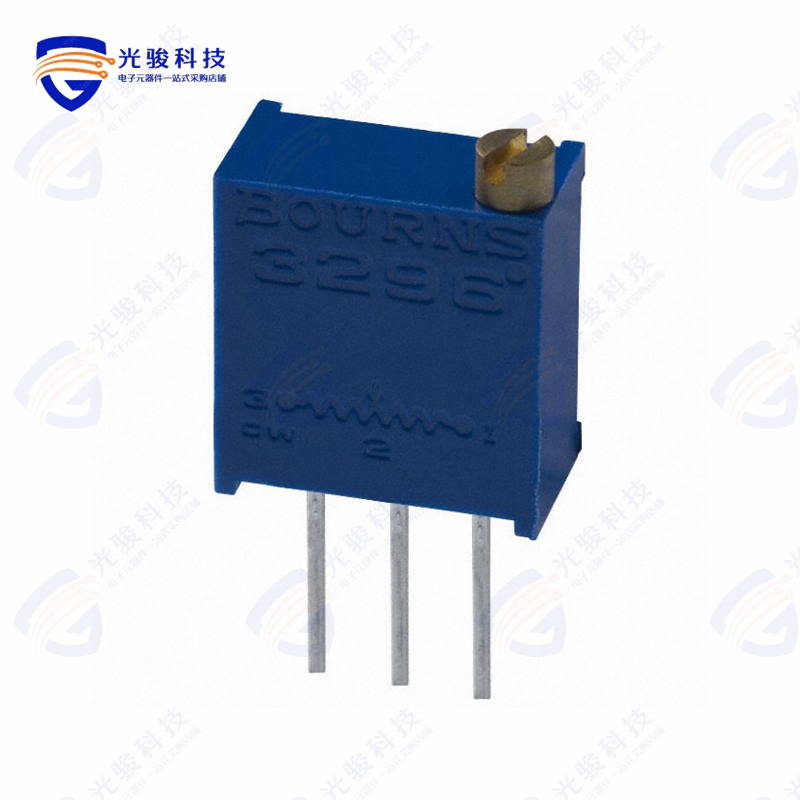 3296W-1-100LF《TRIMMER 10 OHM 0.5W PC PIN TOP》-封面