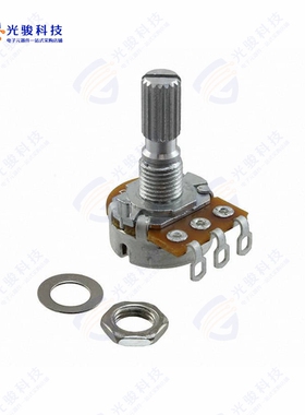 P160KNP-0QC20B500K《POT 500K OHM 1/5W PLASTIC LINEAR》