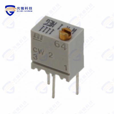 64WR100LF《TRIMMER 100 OHM 0.25W PC PIN TOP》