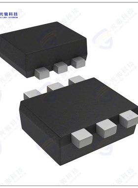 RN1963FE(TE85L,F)晶体管TRANS 2NPN PREBIAS 0.1W ES6