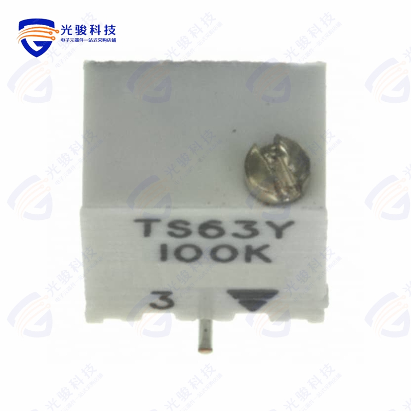 TS63Y104KR10《TRIMMER 100K OHM 0.25W GW TOP》