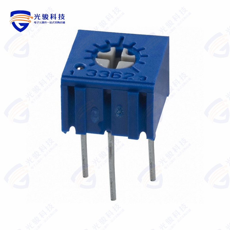 3362R-1-103《TRIMMER 10K OHM 0.5W PC PIN TOP》