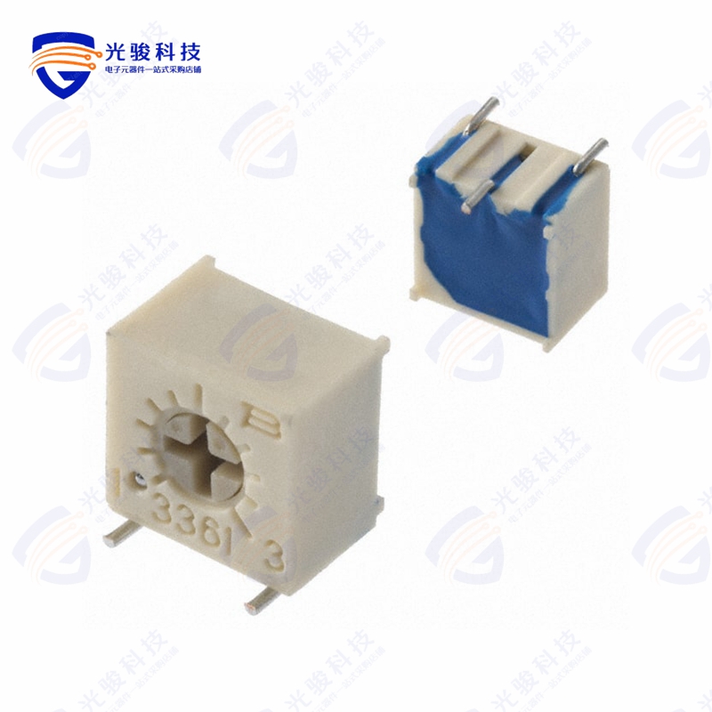 3361S-1-101GLF《TRIMMER 100 OHM 0.5W GW SIDE ADJ》