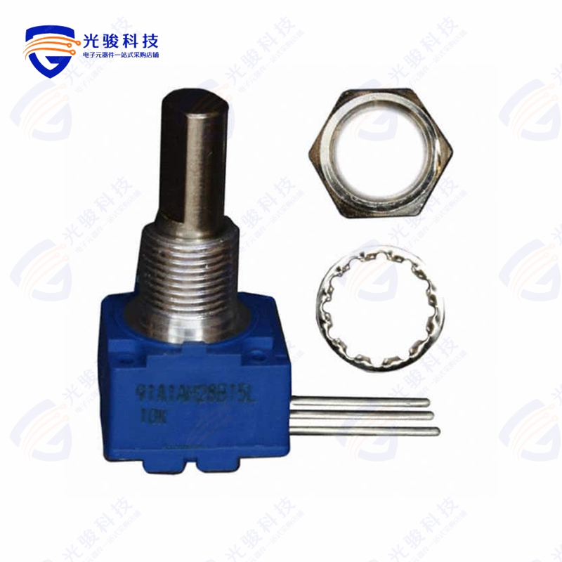 91A1A-H28-B15L《POT 10K OHM 1W PLASTIC LINEAR》