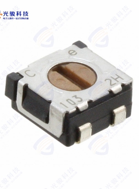 3204X504P《TRIMMER 500K OHM 0.1W J LEAD TOP》