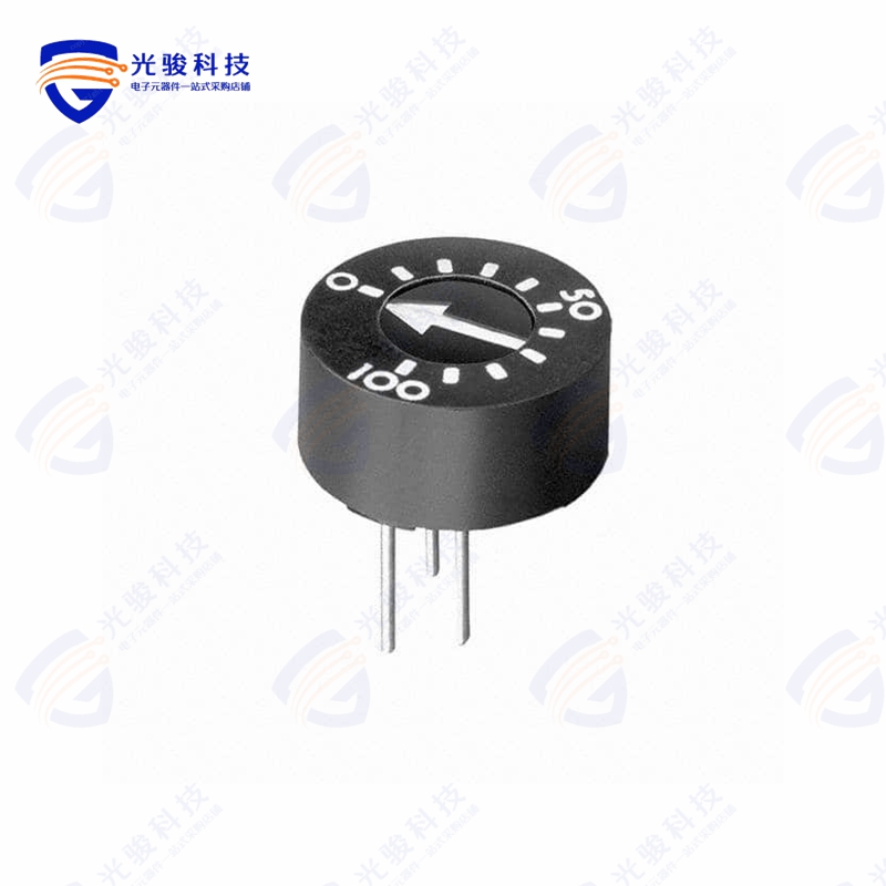 93PR2MEGLF《TRIMMER 2M OHM 1W PC PIN TOP ADJ》