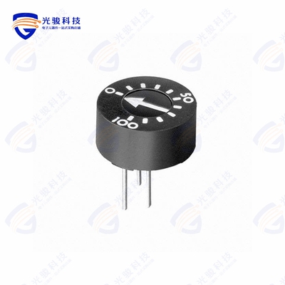 93PR2MEGLF《TRIMMER 2M OHM 1W PC PIN TOP ADJ》