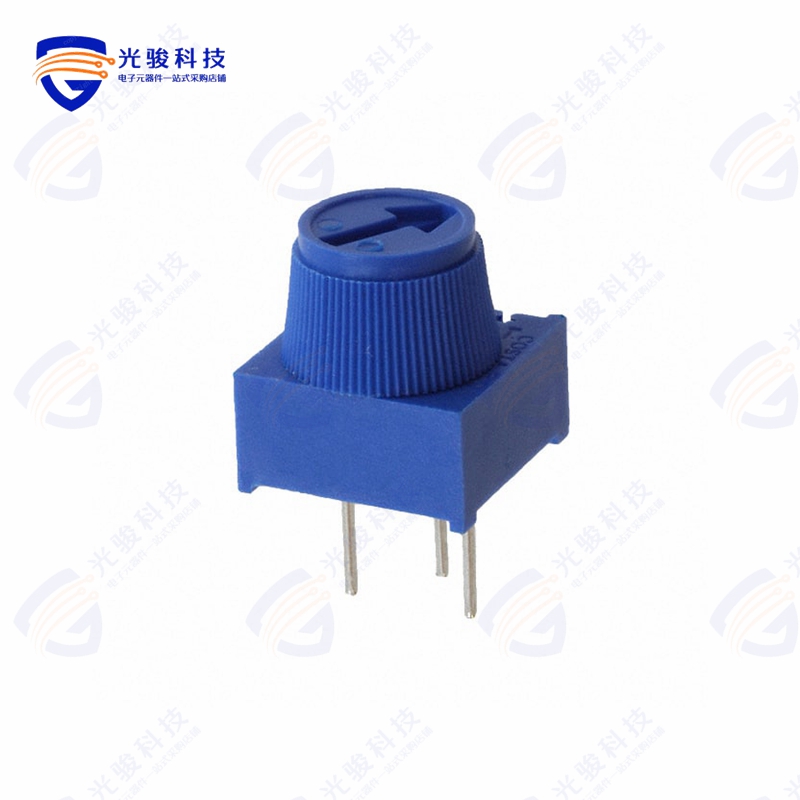 3386P-1-100T《TRIMMER 10 OHM 0.5W PC PIN TOP》