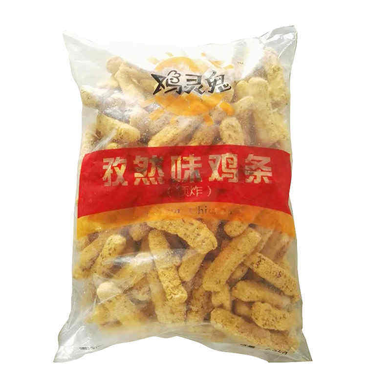 亚洲渔港预炸鱿鱼条1袋500克鳕鱼条孜然鸡肉条藤椒鱼排Xo鳗鱼炒饭