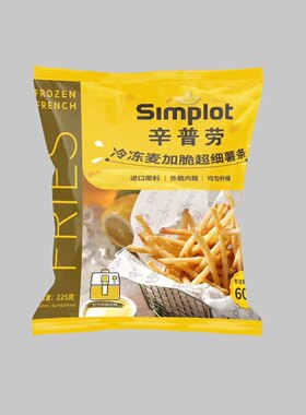 simplot辛普劳冷冻酸奶油香葱薯角麦加脆细薯条火柴薯条香脆细薯