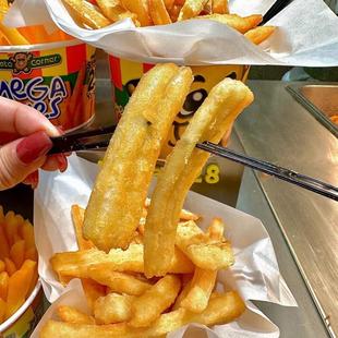 1手货源美国进口冷冻瓦楞波纹薯条1袋2260克potato corner同款