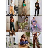 直筒裤 Nolan 独家 San 长裤 外贸原单 9分裤 奇诺裤