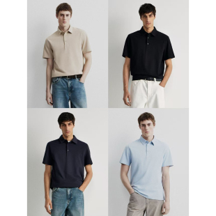 速干透气轻薄T恤A19 POLO衬衫 3836 基础款 俄罗斯lim出口外贸男款