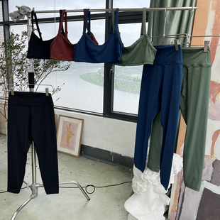 外贸原单Oni oreWhat高端系列瑜伽服套装 健身衣裤 运动背心 axWeW