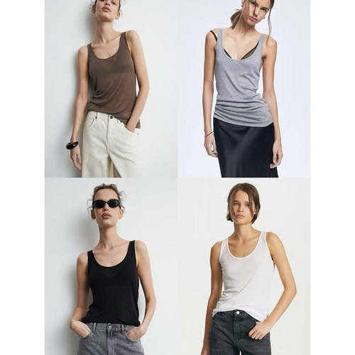 莱赛尔简约柔软舒适背心