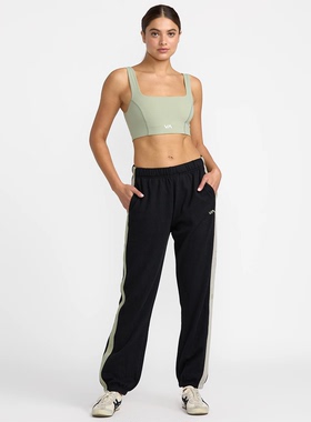 外贸原单Rvc*a拼色简约卫裤休闲长裤加绒宽松束脚慢跑运动裤 1597