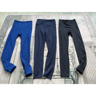 外贸原单Dan skin高腰提臀运动健身舞蹈紧身显瘦收腹口袋瑜伽裤