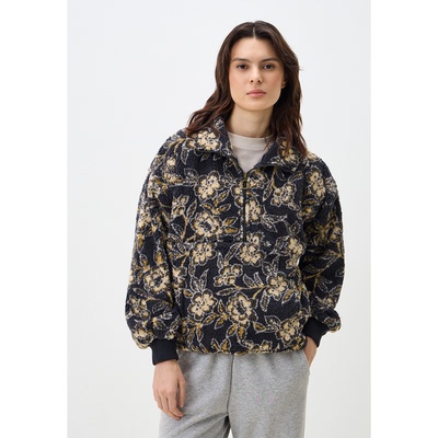 花野暖绒半拉链泰迪熊羊羔绒