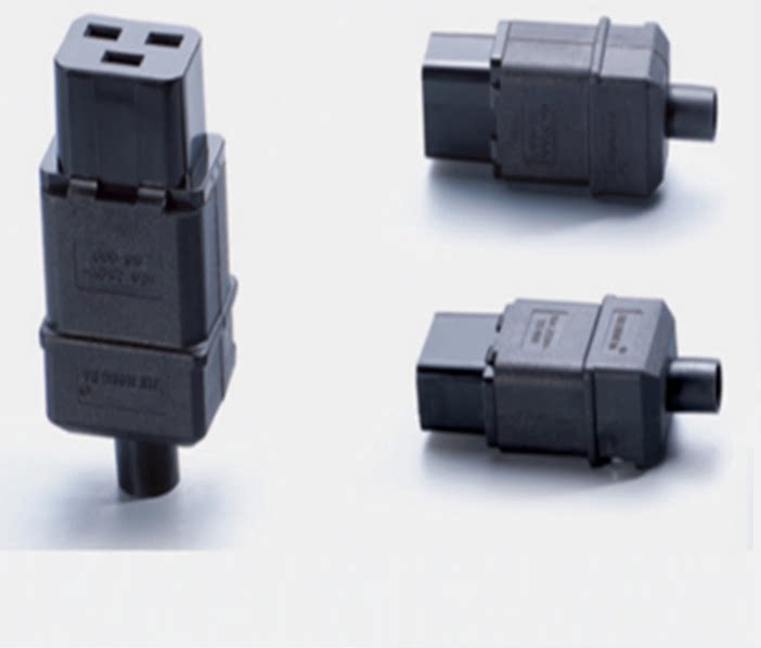 UPS电源插头 连线插头 母座 工业插头 IEC-320-C19