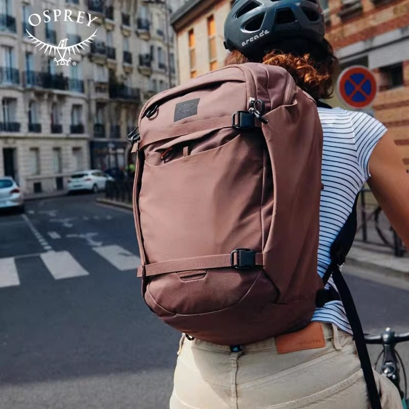 Osprey Metron 脉冲背包2025新款通勤骑行旅行双肩包24L带防雨罩