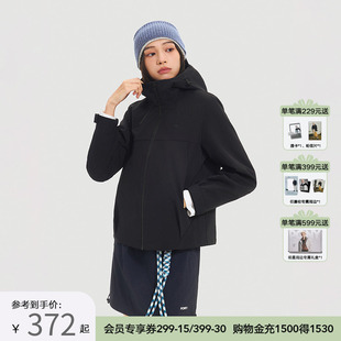 PONY波尼1972春夏女子连帽外套户外出行舒适防泼水防风251W2KJ30