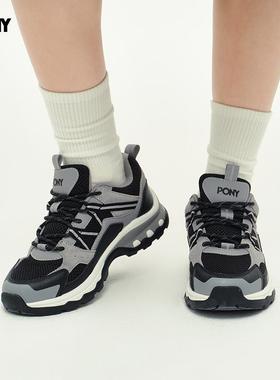 PONY波尼1972男女情侣户外登山运动跑步耐磨防滑徒步鞋243U1MA53