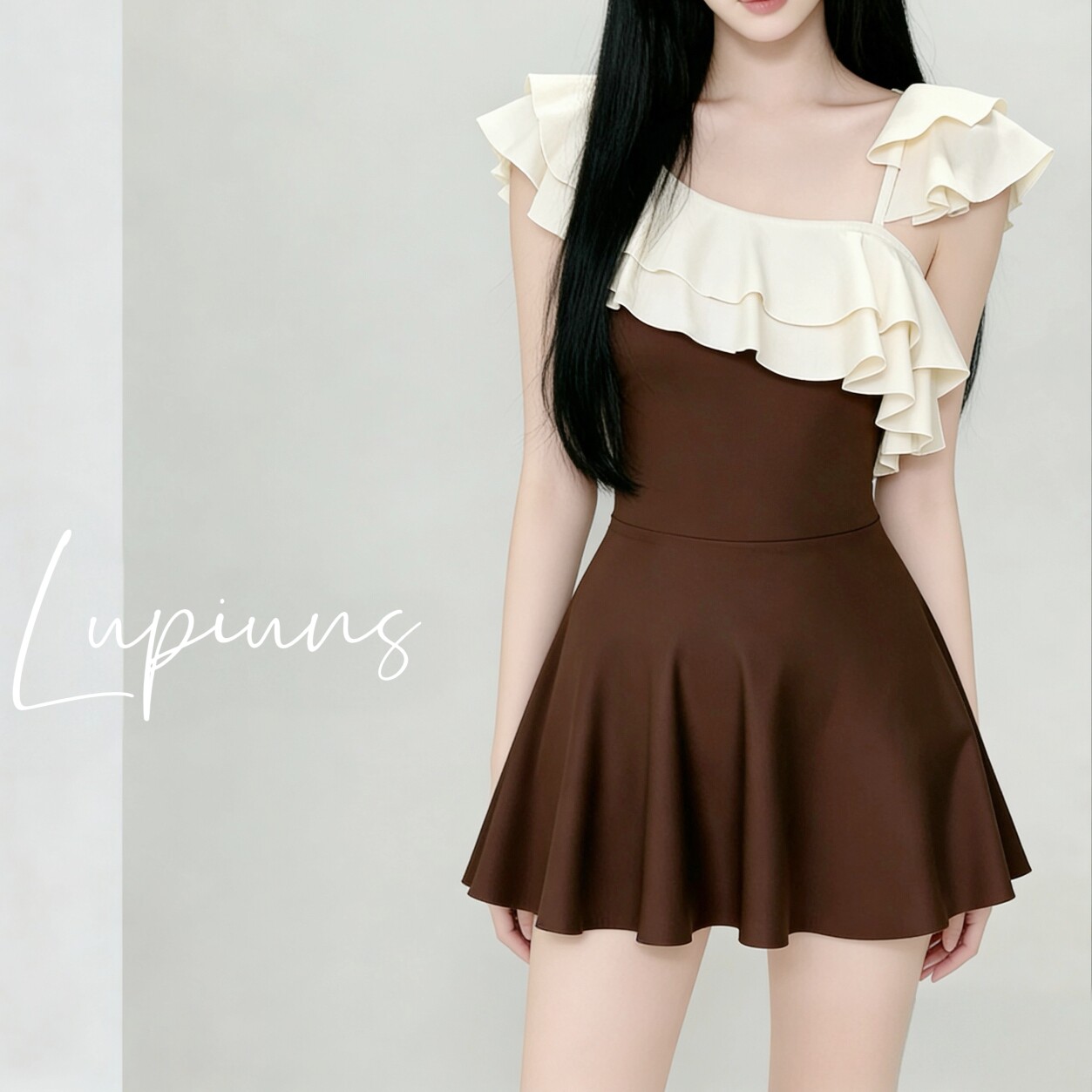 温泉泳衣女款成人连体高级感2025新款绝美微胖女士遮肉显瘦游泳衣,运动/瑜伽/健身/球迷用品,连体泳衣,淘宝优惠券,粉丝福利购,淘宝优惠卷