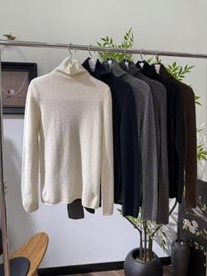 2025秋冬高货无缝一体100纯羊绒衫 高领软糯亲肤山羊绒针织打底衫