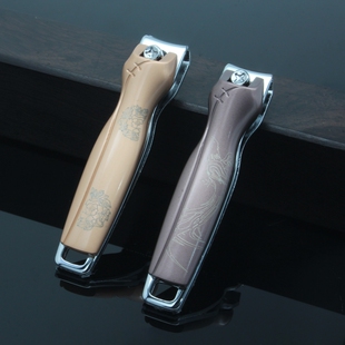 欧美达指甲剪指甲刀单个套装指甲钳美甲工具斜口修脚钳钥匙扣挂坠