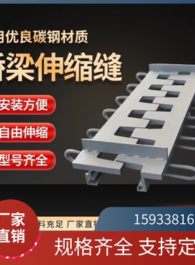 桥梁伸缩缝GQF-C40D60E80F160240型异型钢毛勒缝模数式装置梳齿板