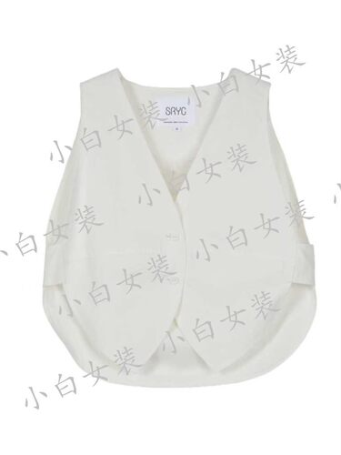 SRYC私人衣橱2026春装新款国内专柜正品代购马甲SWL1J034 吊牌339