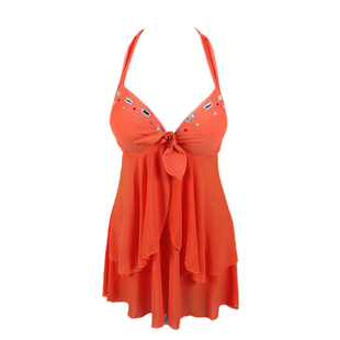 特价 号手泳衣女保守连体平角游泳衣运动专用遮肚显瘦聚拢温泉泳装