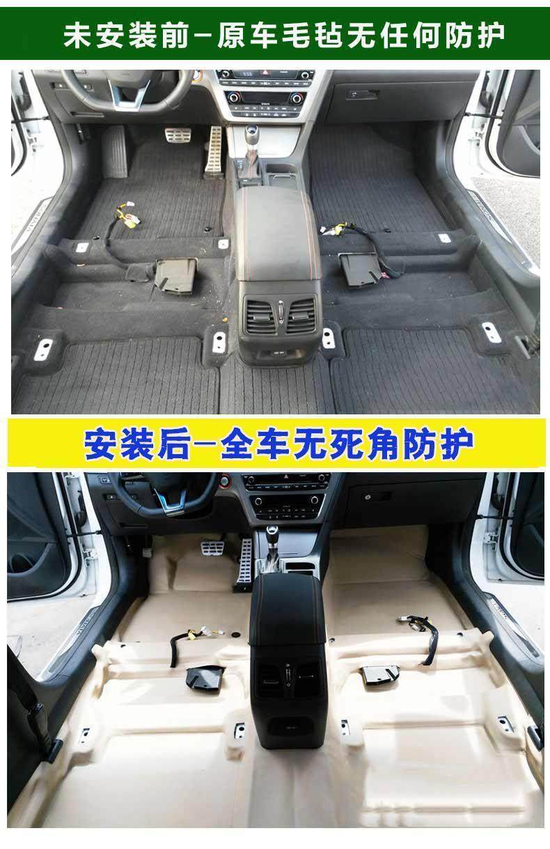 陆风X7 X5 pius X8地胶斯威x7 x5汉腾X7专用汽车车型地胶垫地板胶