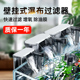 鱼缸过滤器过滤循环水泵制氧一体机小鱼缸壁挂式 小型三合一瀑布式