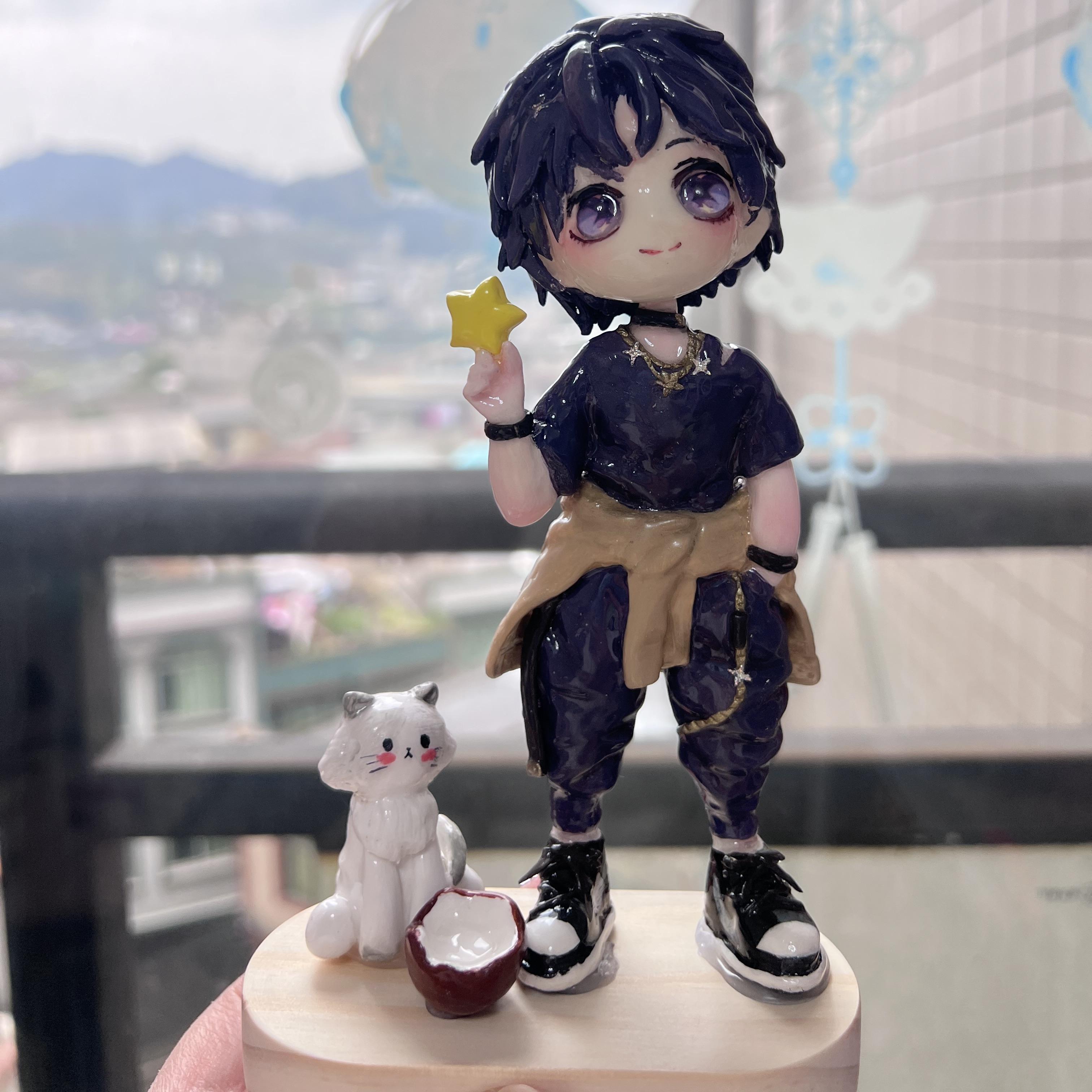 纪念结婚礼物手办定制盲盒公仔