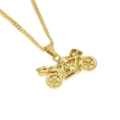 Gold Plated Motorcycle