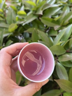 紫气东来 全手工原矿玛瑙釉稀有紫釉 主人杯品茗杯茶杯送礼盒