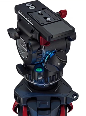 沙雀萨拿FSB-8T MK II拍鸟液压云台升级版7+7档阻尼15档动态平衡