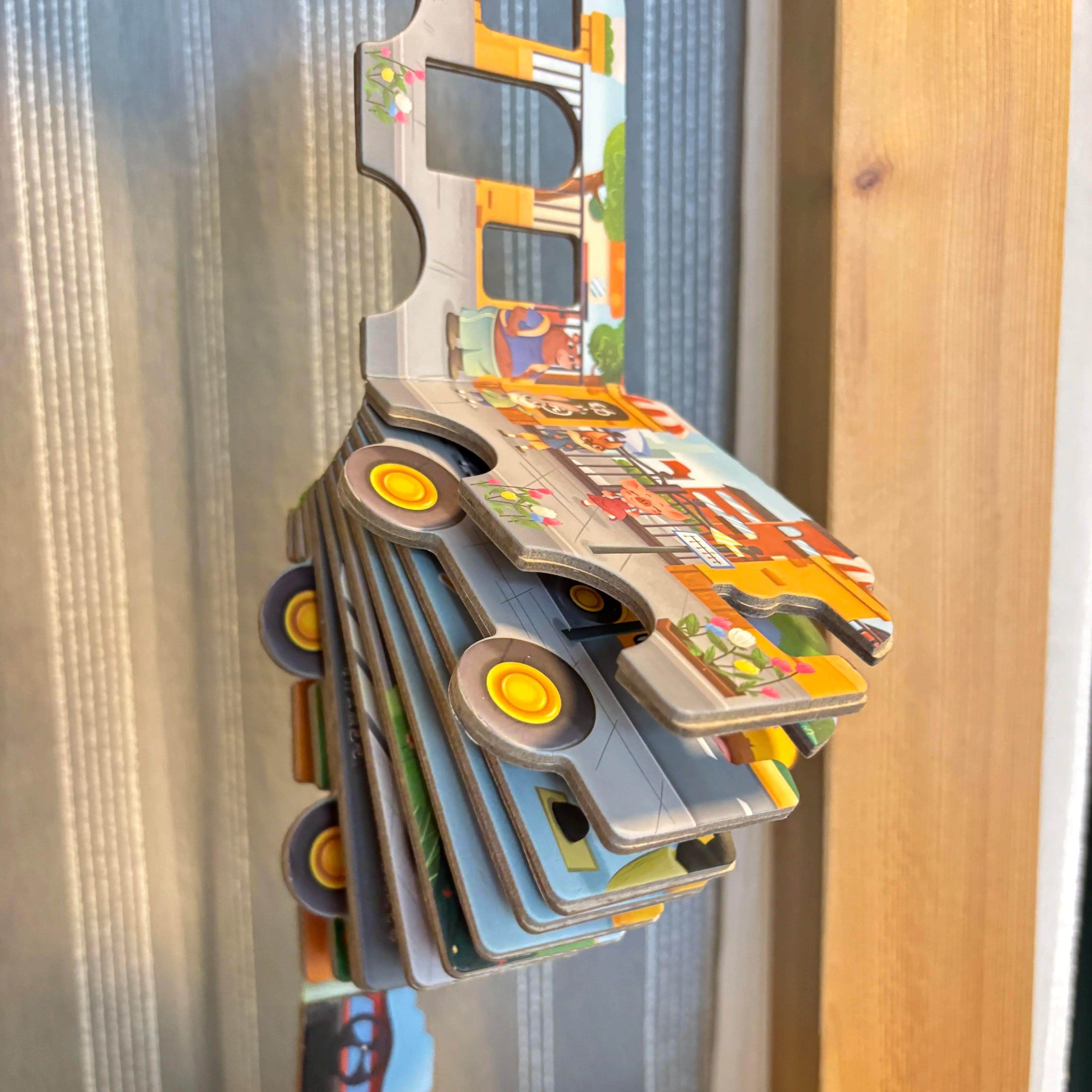 儿童3d立体书挂图识字卡片启蒙早教书认知书宝宝幼儿翻翻书撕不烂