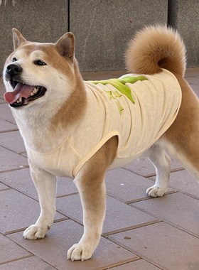 中大型犬狗狗衣服夏季薄款金毛边牧拉布拉多大狗透气韩版狗狗背心