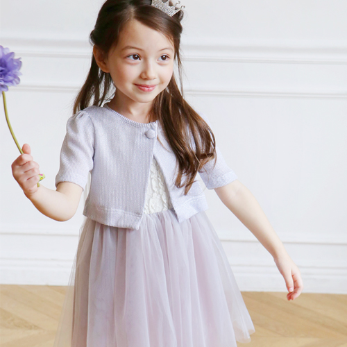 Cape pour fille en mélange - Ref 2155887 Image 1